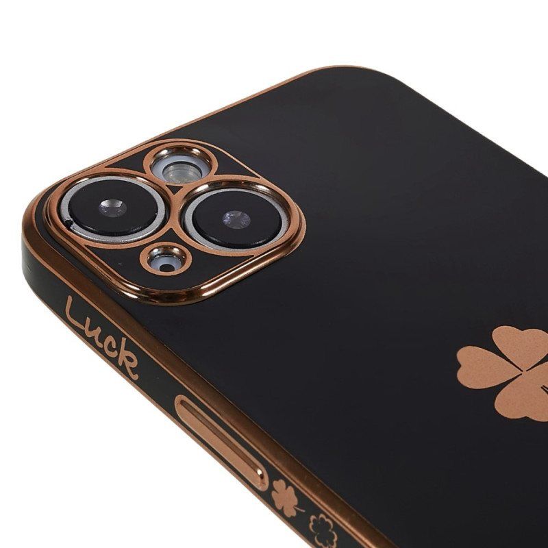 Deksel Til iPhone 14 Plus Clover Lucky