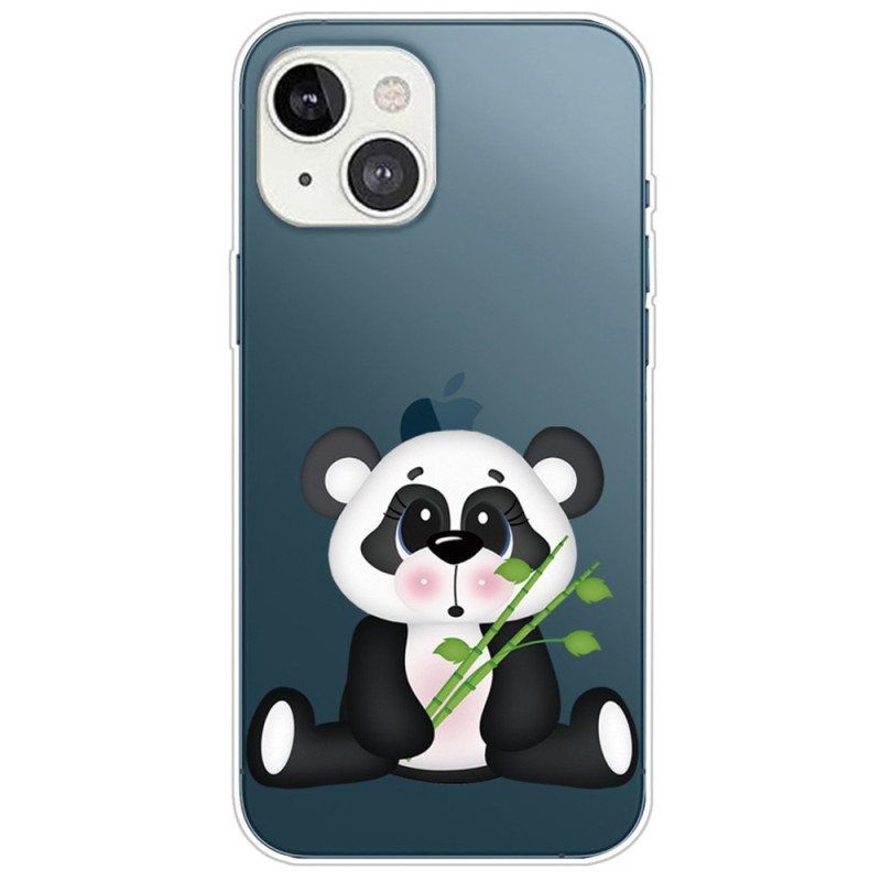 Deksel Til iPhone 14 Plus Sømløs Sad Panda