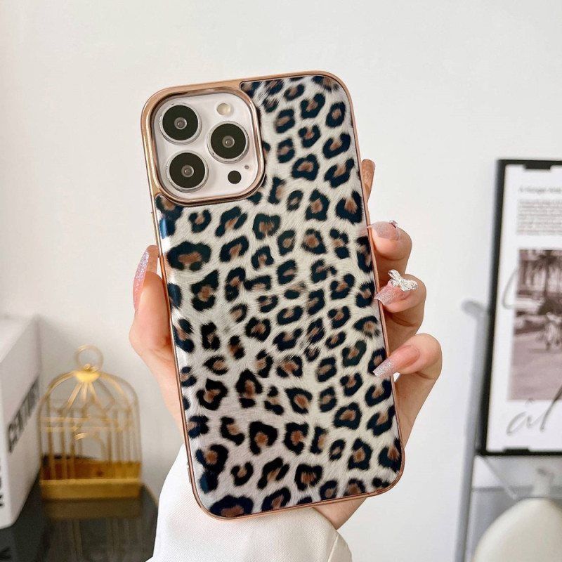 Deksel Til iPhone 14 Pro Leopard