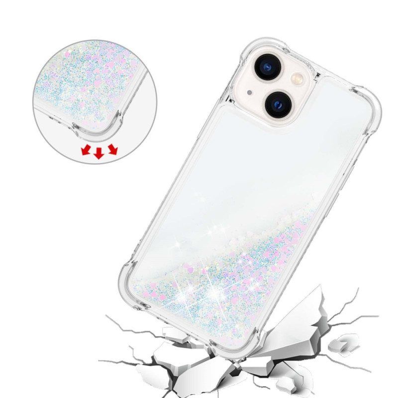 Deksel Til iPhone 15 Glitter