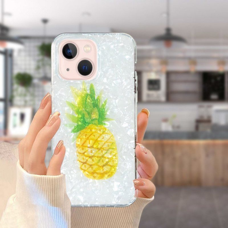 Deksel Til iPhone 15 Plus Ananas