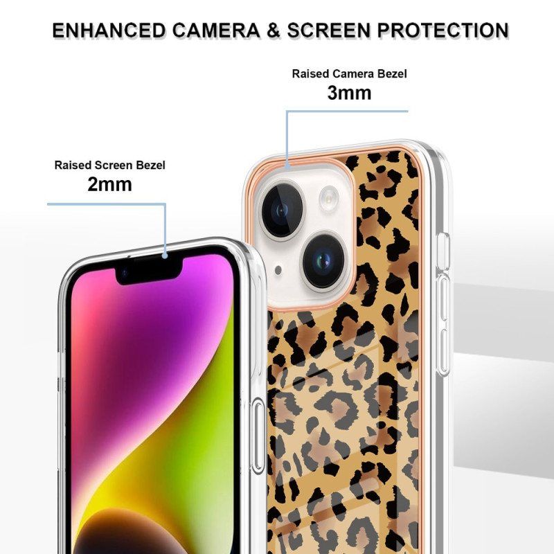 Deksel Til iPhone 15 Plus Leopard