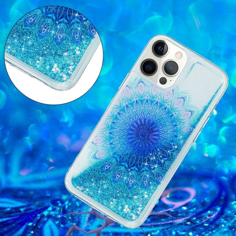 Deksel Til iPhone 15 Pro Max Mandala Glitter