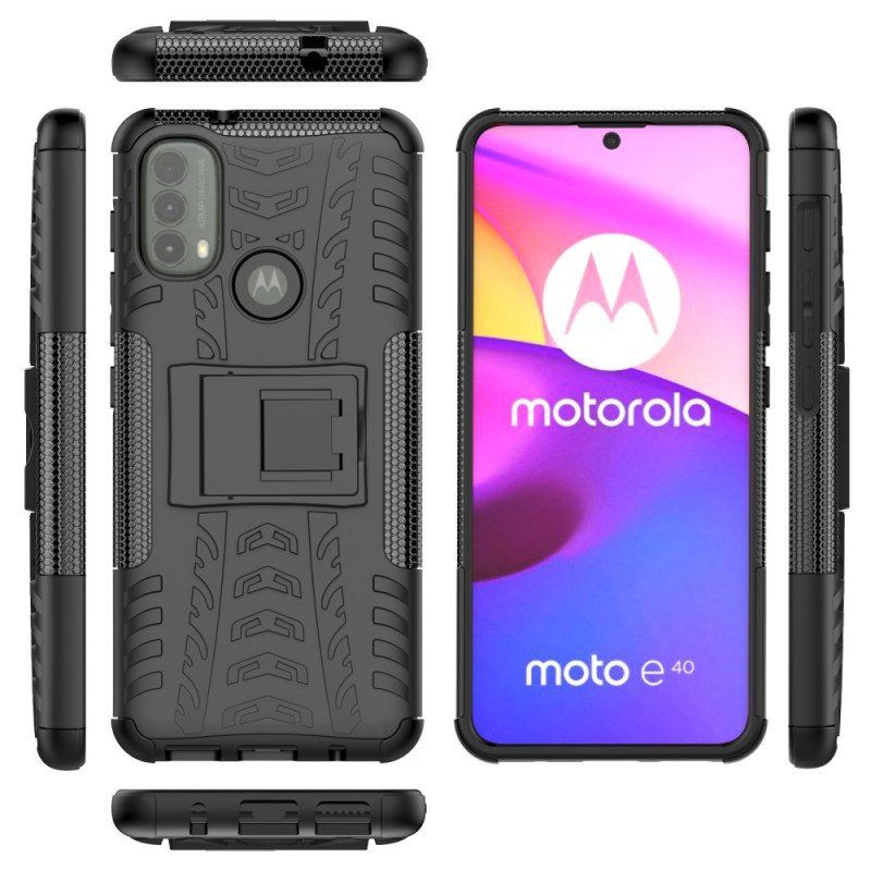 Deksel Til Moto E40 / E30 / E20 Premium Motstandsdyktig