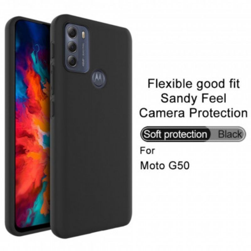 Deksel Til Moto G50 Uc-3 Series Silikonmatte Imak