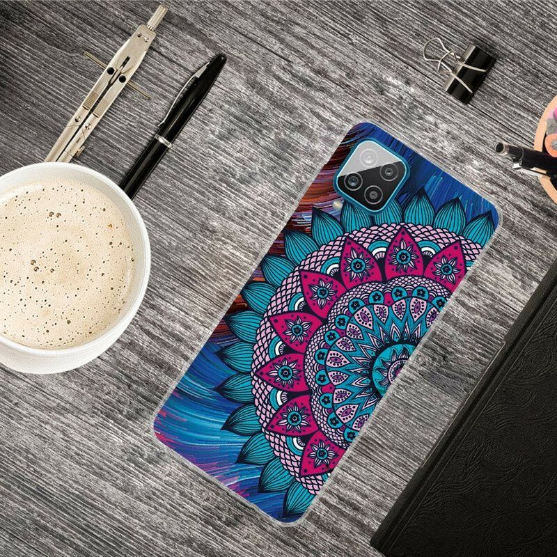 Deksel Til Samsung Galaxy M12 / A12 Fargerik Mandala