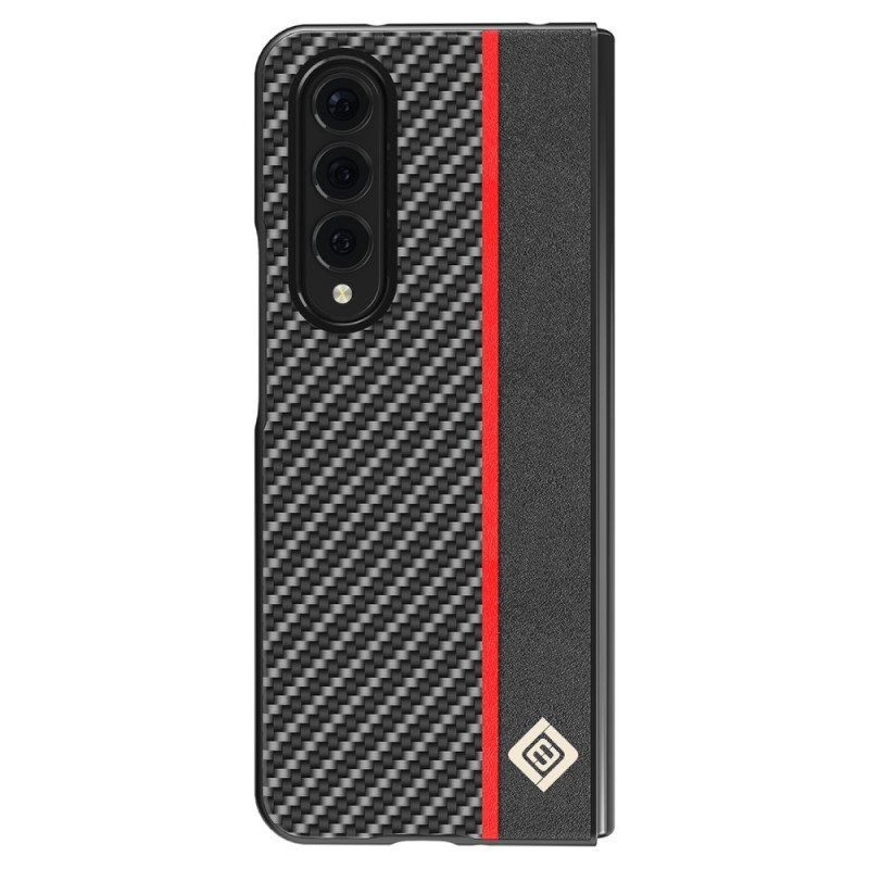 Deksel Til Samsung Galaxy Z Fold 4 Carbon Fiber Line Lc. Imeeke