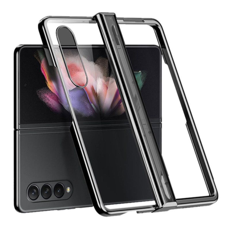 Deksel Til Samsung Galaxy Z Fold 4 Klar Metallisk Hengslet