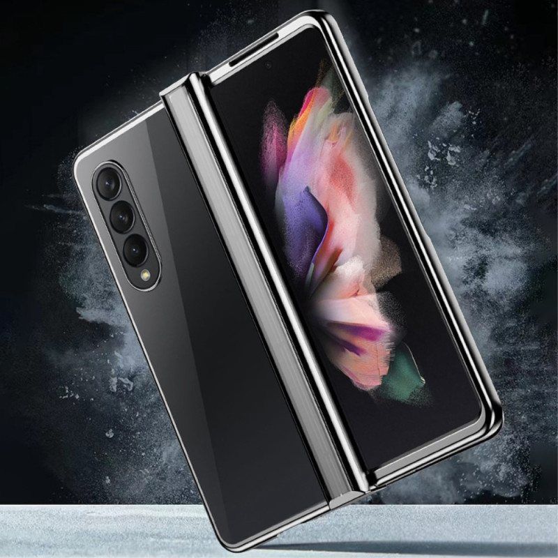 Deksel Til Samsung Galaxy Z Fold 4 Klar Metallisk Hengslet