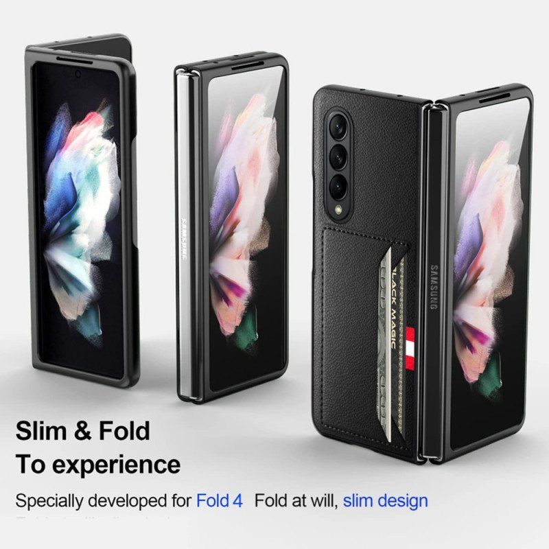 Deksel Til Samsung Galaxy Z Fold 4 Svart Magi