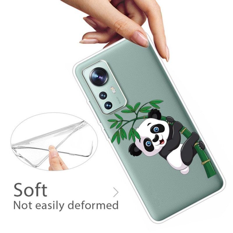 Deksel Til Xiaomi 12 / 12X Panda På Bambus