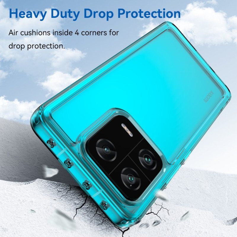 Deksel Til Xiaomi 13 Pro Transparent Candy Series