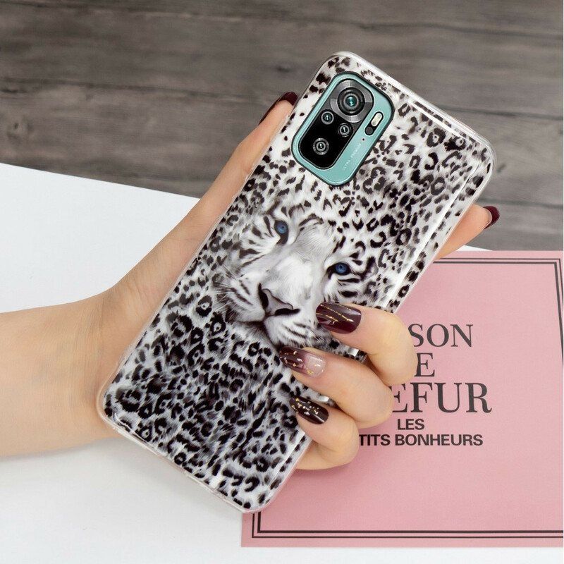 Deksel Til Xiaomi Redmi Note 10 / 10S Leopard Fluorescerende