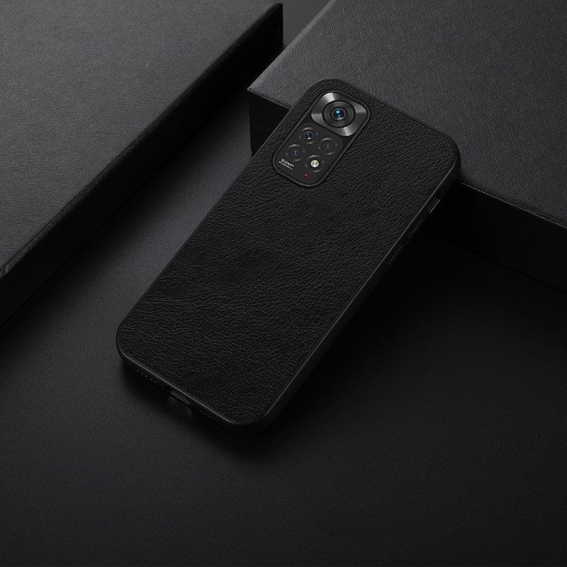 Deksel Til Xiaomi Redmi Note 11 / 11S Litchi Imitert Skinn