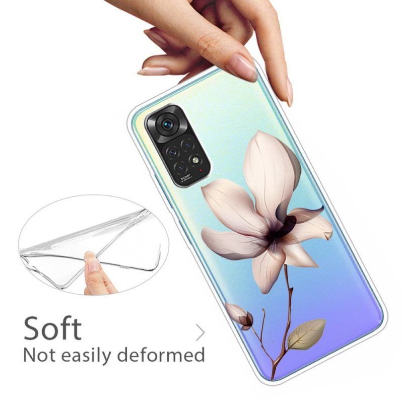 Deksel Til Xiaomi Redmi Note 11 / 11S Sømløs Blomst