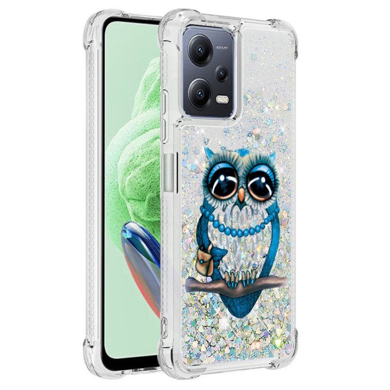 Deksel Til Xiaomi Redmi Note 12 5G Paljetter Miss Owl