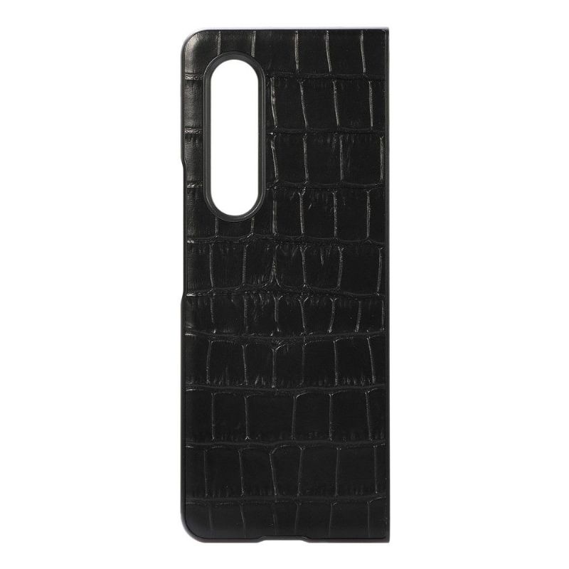 Deksel Til Samsung Galaxy Z Fold 3 5G Croc Skin Effekt