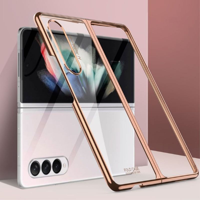 Deksel Til Samsung Galaxy Z Fold 3 5G Klare Fargede Kanter