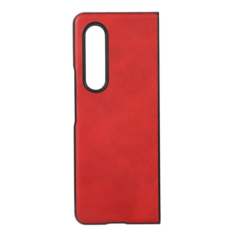 Deksel Til Samsung Galaxy Z Fold 3 5G Vintage Kunstskinnjazz