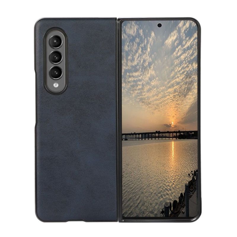 Deksel Til Samsung Galaxy Z Fold 3 5G Vintage Kunstskinnjazz