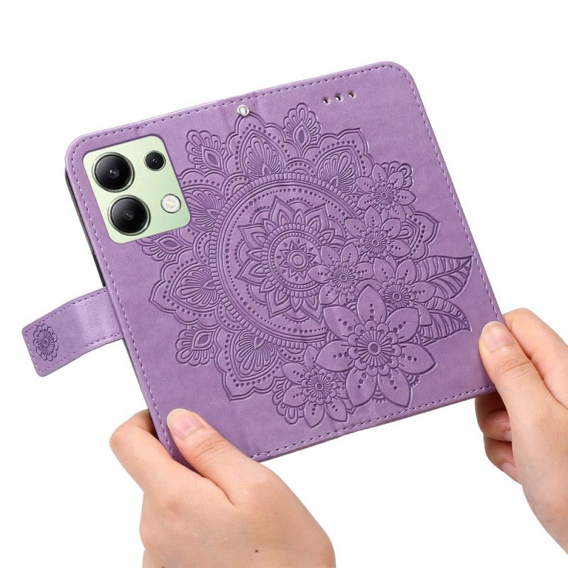 Folio Deksel Xiaomi Redmi Note 13 4g Floral Strappy Style