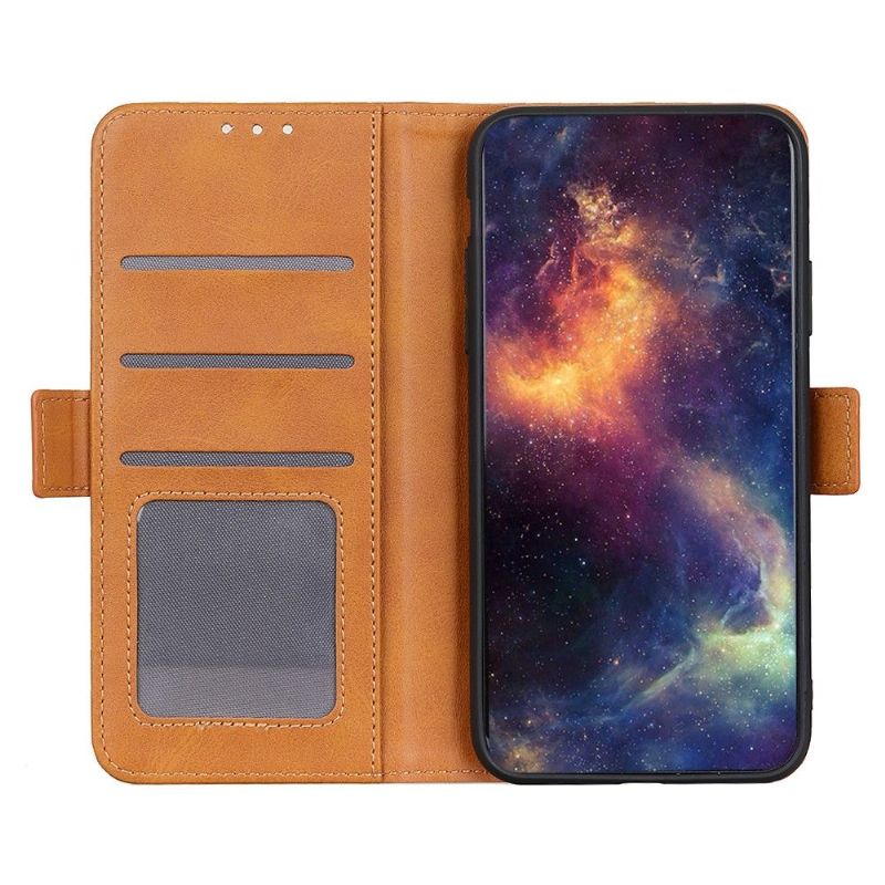 Etui Til Xiaomi 11T / 11T Pro Lommebok Matt Kunstskinn