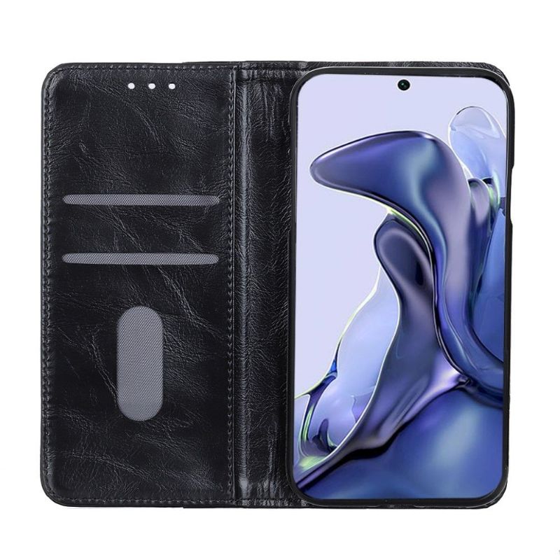 Etui Til Xiaomi 11T / 11T Pro Originalitet Simon Faux Skinnnagler