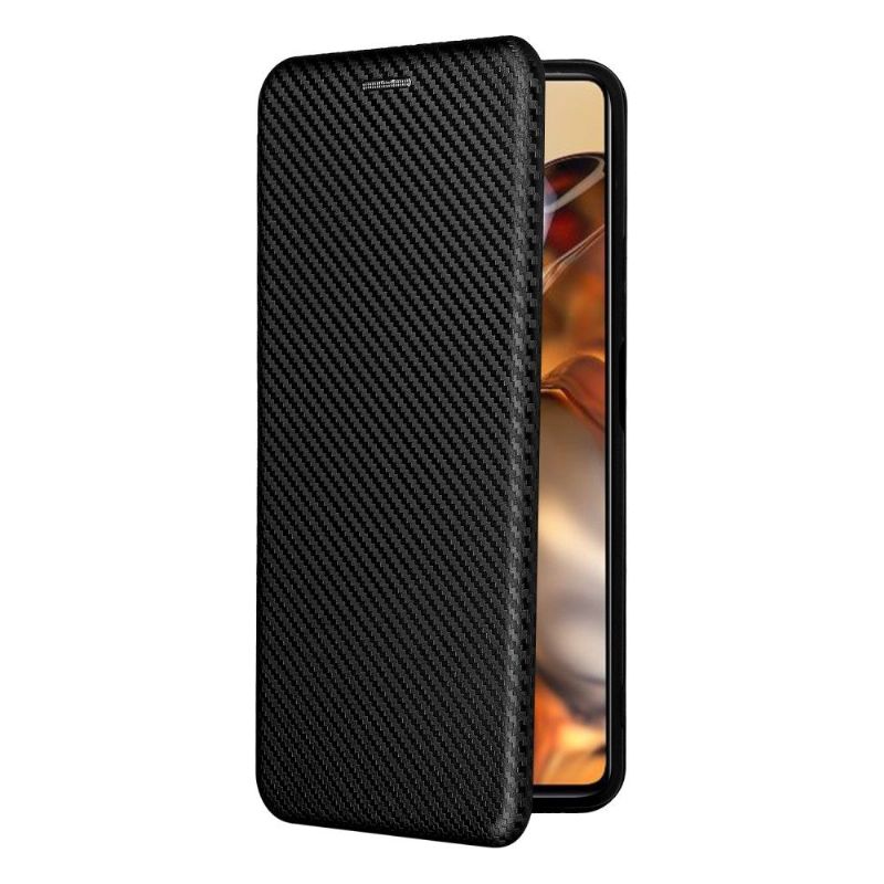 Folio Deksel Til Xiaomi 11T / 11T Pro Carbon Fiber Leathette