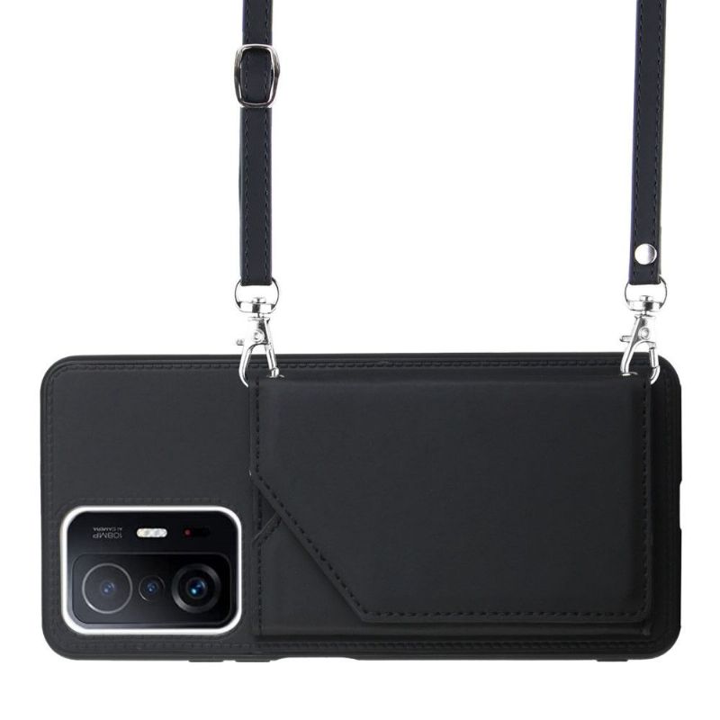 Mobildeksel Til Xiaomi 11T / 11T Pro Aude Multi-compartment Lanyard