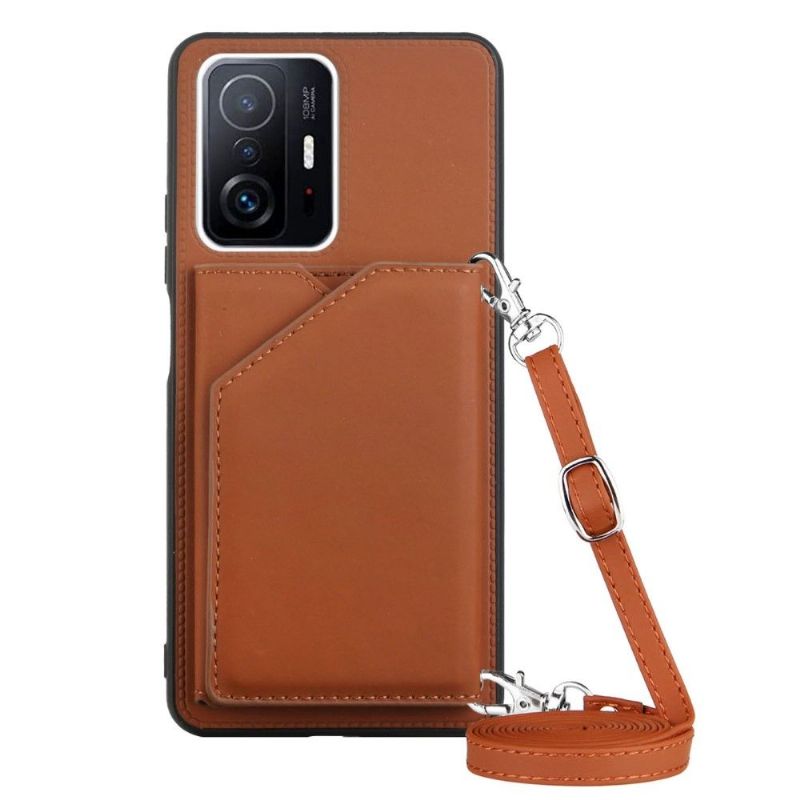 Mobildeksel Til Xiaomi 11T / 11T Pro Aude Multi-compartment Lanyard