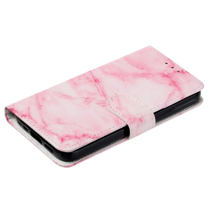 Folio Deksel Motorola Edge 50 Rosa Marmor