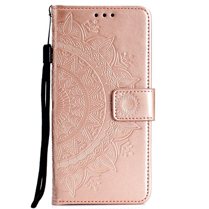 Etui Til Samsung Galaxy A10 Med Mandala-rem