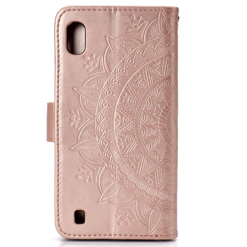 Etui Til Samsung Galaxy A10 Med Mandala-rem