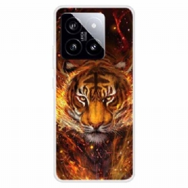 Deksel Xiaomi 14 Tiger I Flammer