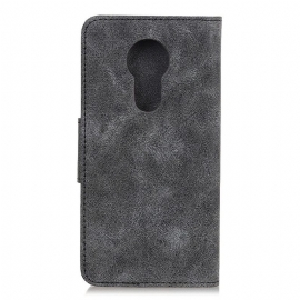 Folio Deksel Til Nokia 5.3 Edouard Faux Leather Vintage