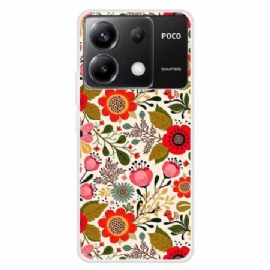 Deksel Xiaomi Redmi Note 13 Pro 5g Fargerike Blomster Beskyttelse Deksel