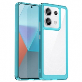 Deksel Xiaomi Redmi Note 13 Pro 5g Mobildeksel Hybridfargede Kanter