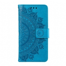 Folio Deksel Til Xiaomi Redmi Note 13 Pro 5g Mandala Sol Med Stropp