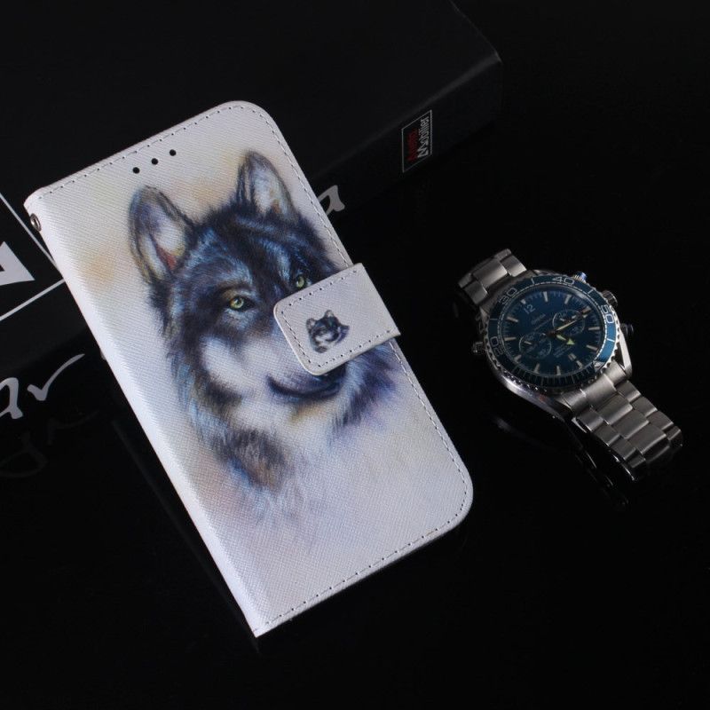 Folio Deksel Xiaomi Redmi Note 13 Pro 5g Akvarellhund