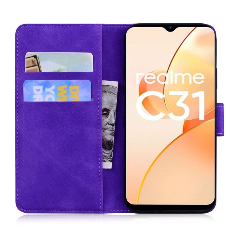 Folio Deksel Til Realme C35 Roman Soft Touch