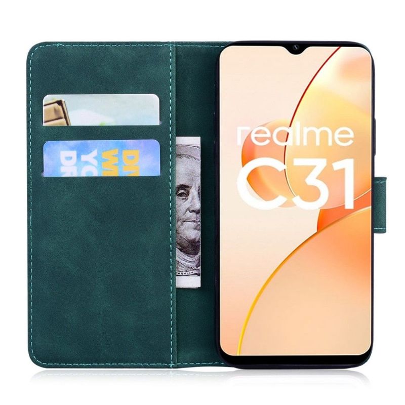 Folio Deksel Til Realme C35 Roman Soft Touch