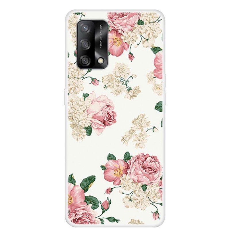 Deksel Til Oppo A74 4G Originalitet Blomster