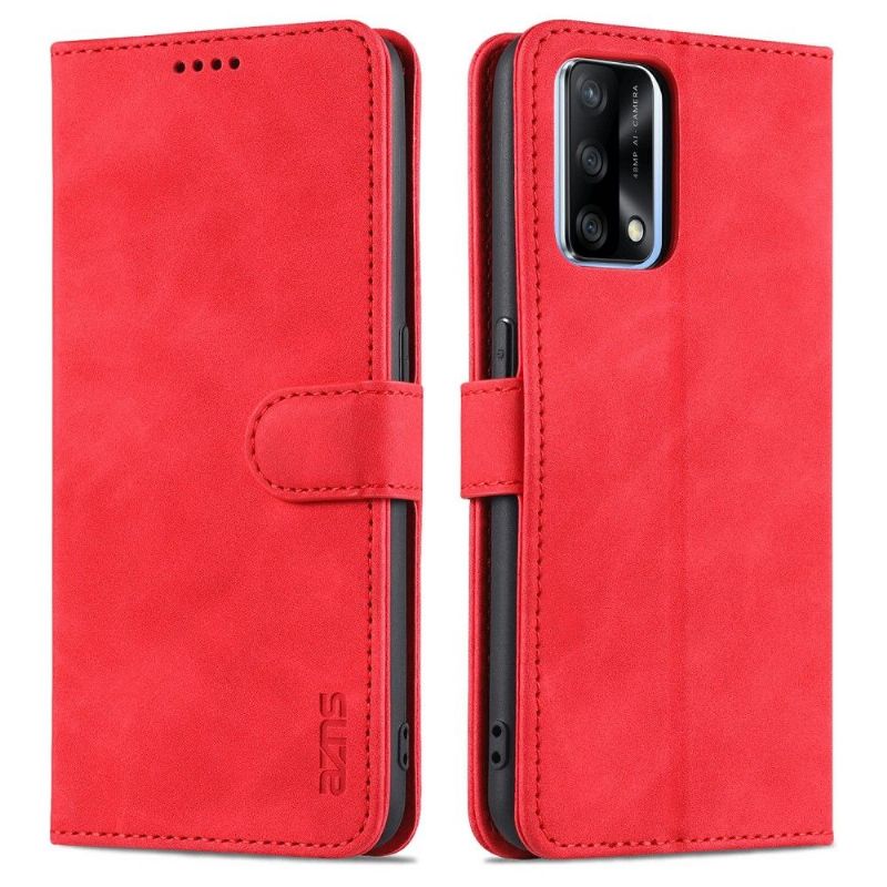 Etui Til Oppo A74 4G Anti-fall Folio Deksel Azns Kortholder