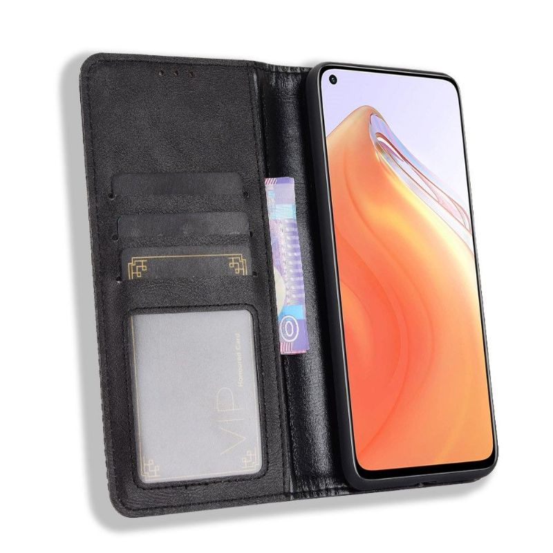 Folio Deksel Til Xiaomi Mi 10T / 10T Pro Anti-fall Cirénius Style Leather