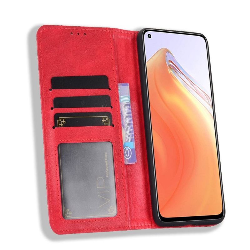 Folio Deksel Til Xiaomi Mi 10T / 10T Pro Anti-fall Cirénius Style Leather