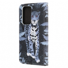 Folio Deksel Til Xiaomi Mi 10T / 10T Pro Jungle Leopard