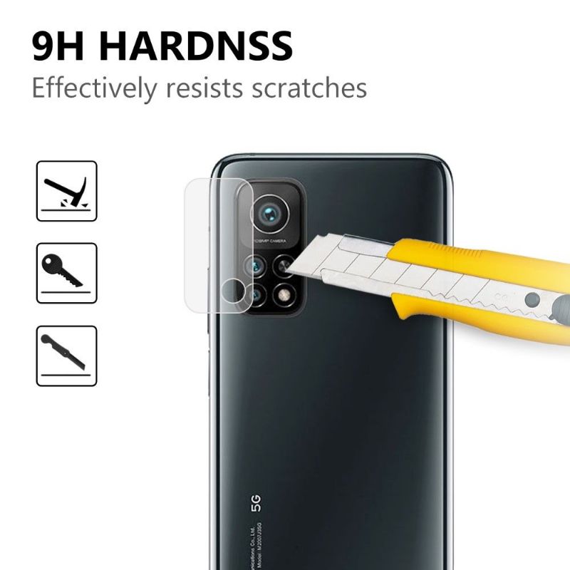 Herdet Glass For Xiaomi Mi 10T Pro-Objektiv (3 Deler)