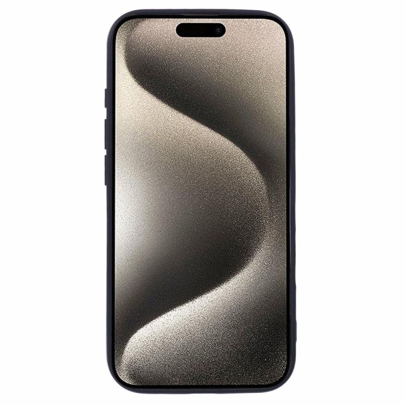 Deksel iPhone 16 Plus Silikonfiberfôr