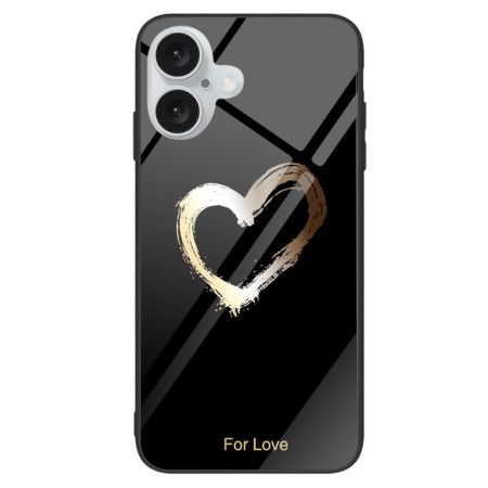 Deksel Til iPhone 16 Plus For Love Black