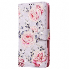 Folio Deksel iPhone 16 Plus Floral Rfid-blokkeringslommebok Beskyttelse Deksel